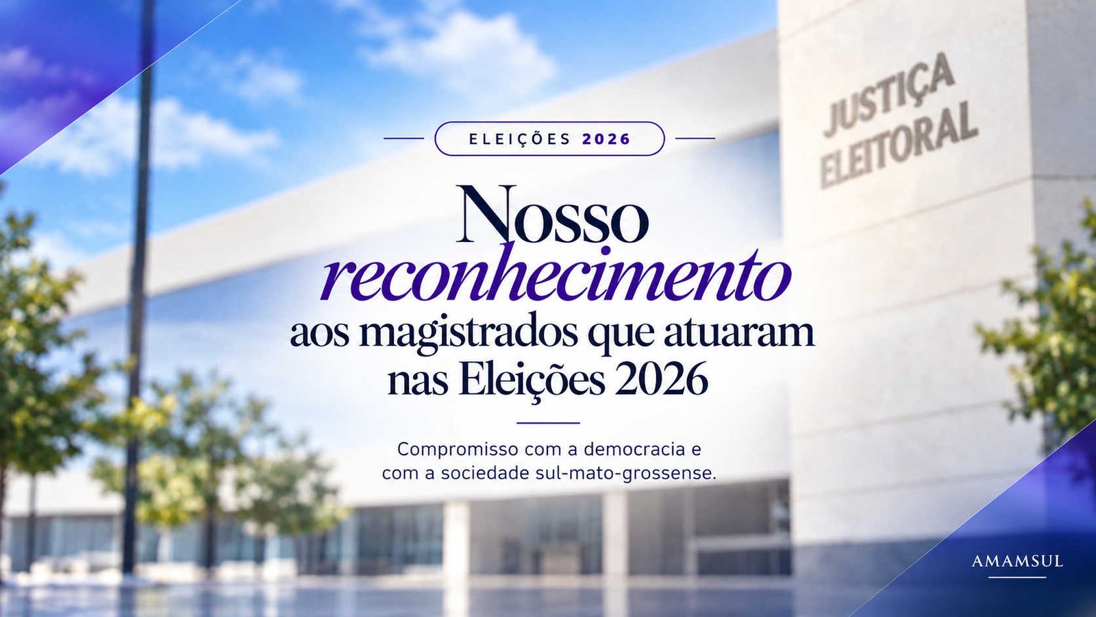 Magistratura atua em todo MS para garantir realização das Eleições 2026